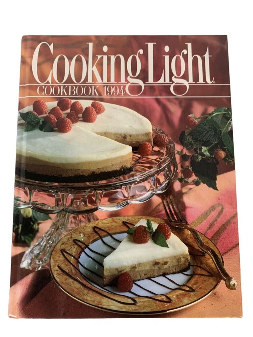 Cooking Light Cookbook 1994 Hardcover Low-Fat Healthy Recipes Oxmoor